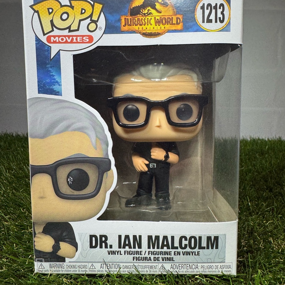 Funko Jurassic World Figure with Black and Gray Details